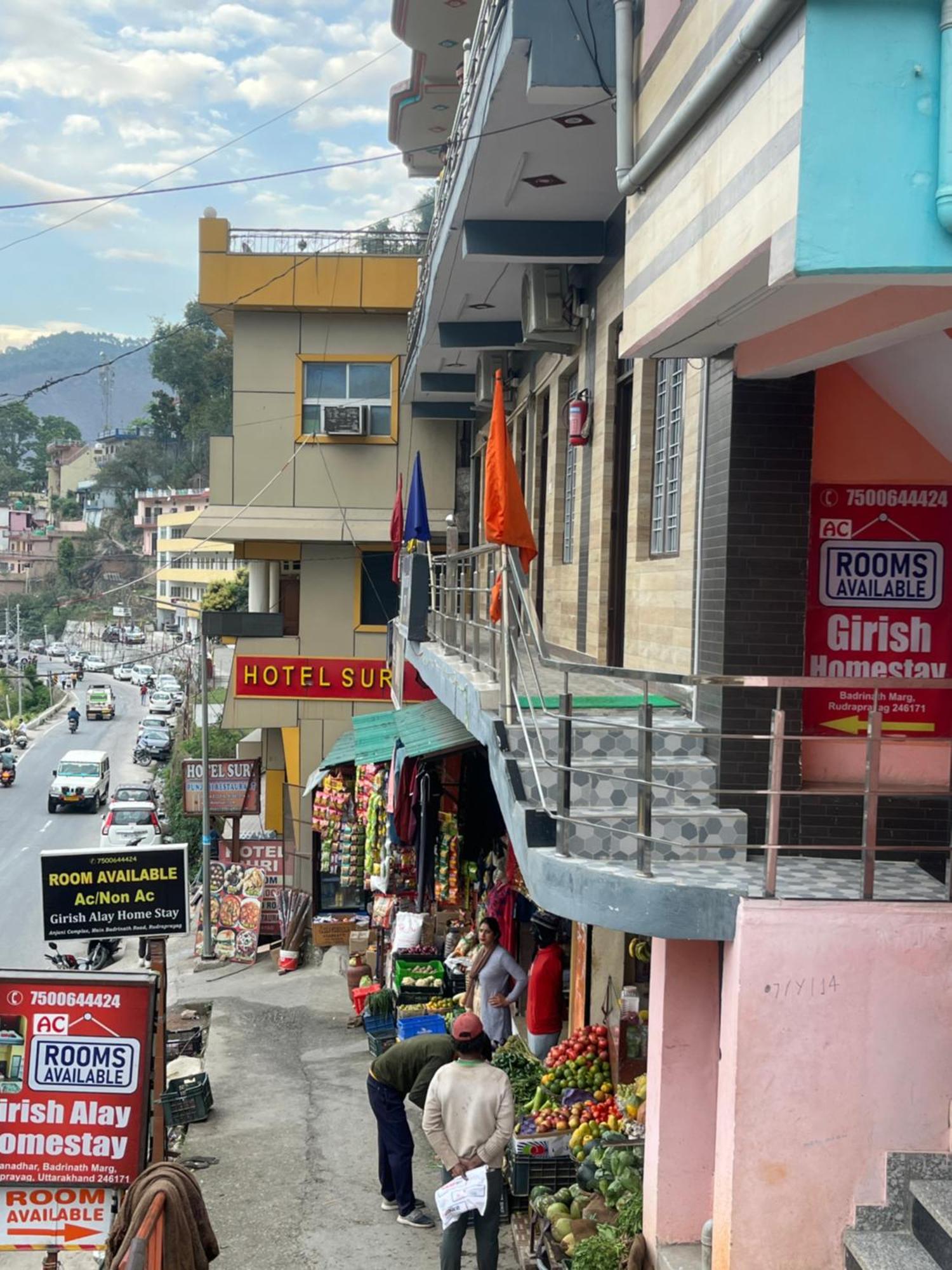 Girish Alay Home Stay Rudraprayāg 외부 사진